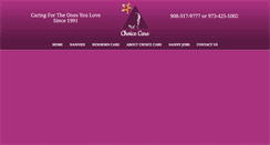Desktop Screenshot of cho1cecare.com